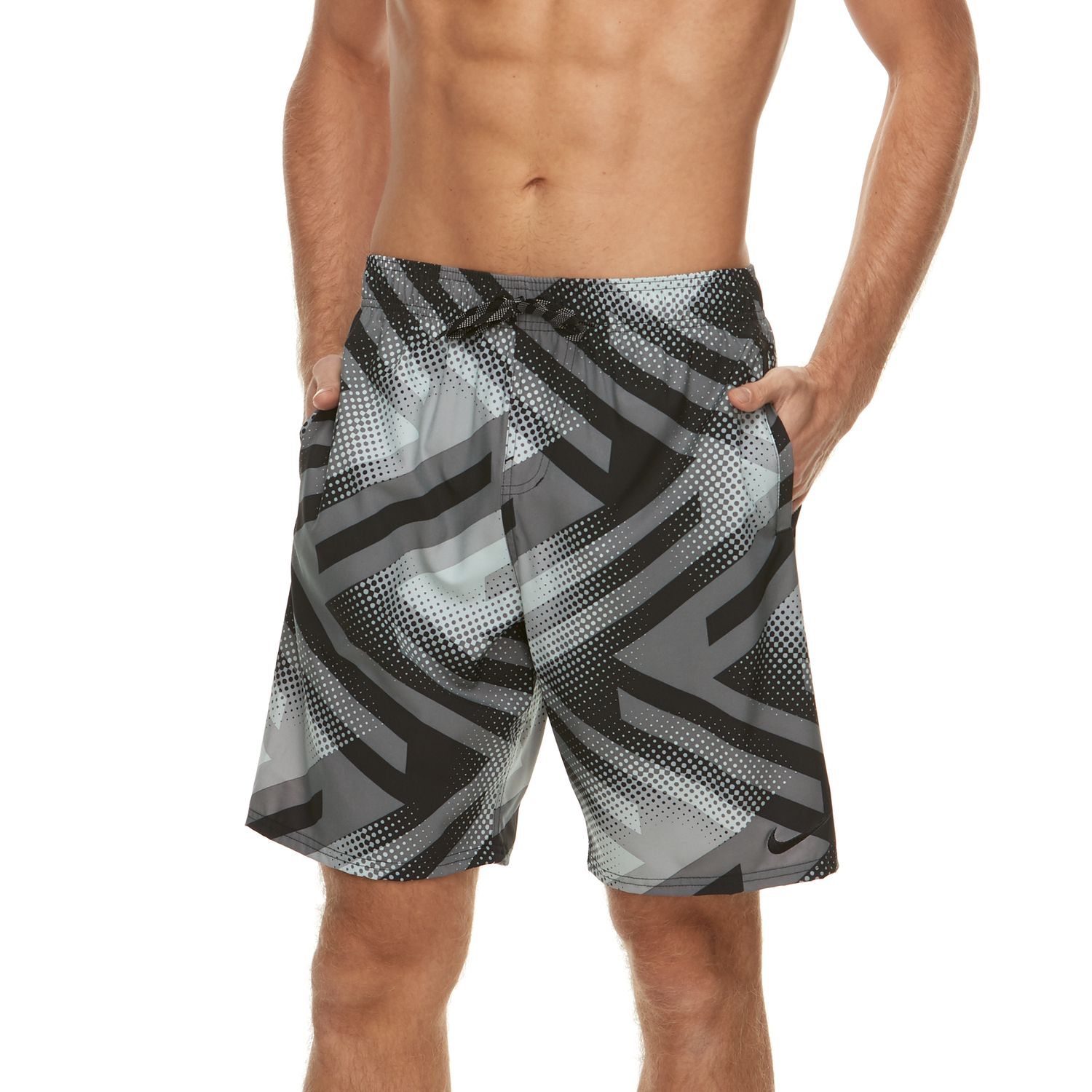 kohls mens nike swim trunks