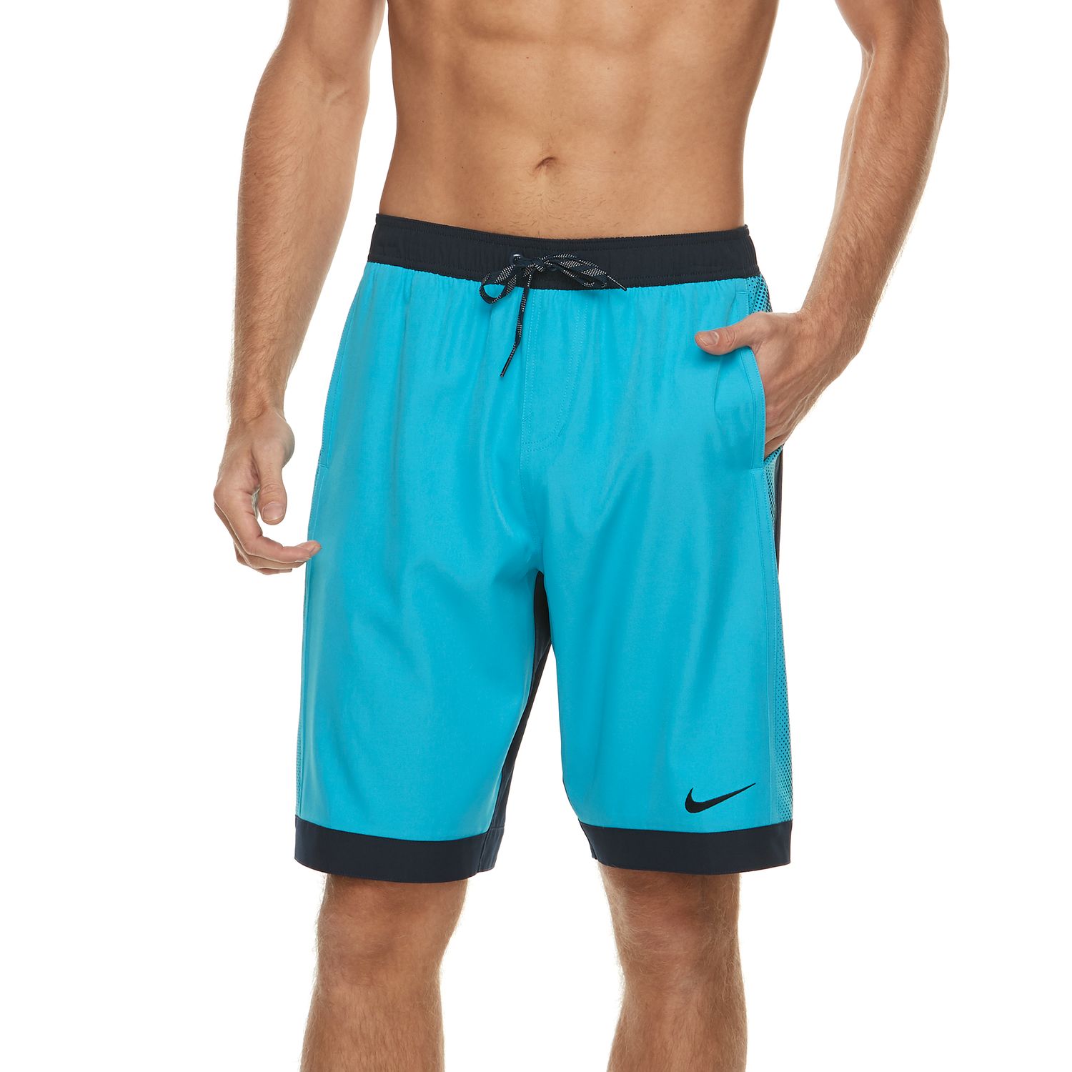 kohls nike swim trunks