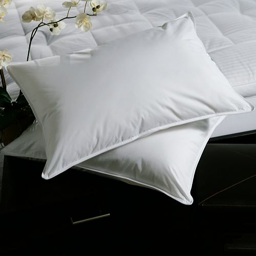 Downlite Plush Top Medium Density Goose Feather 2 Pack Pillow