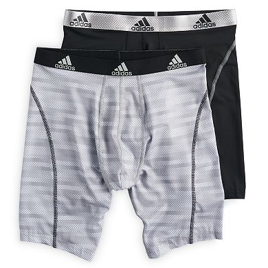 Men's adidas 2-pack climalite Performance Midway Boxer Briefs