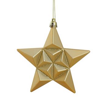 12 pc Shatterproof Star 5-inch Christmas Ornaments Set