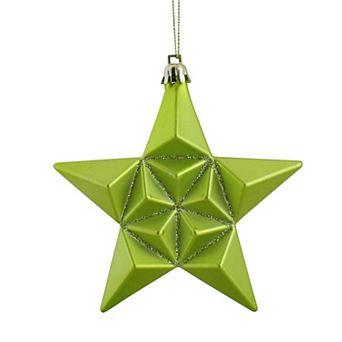 12 pc Shatterproof Star 5-inch Christmas Ornaments Set