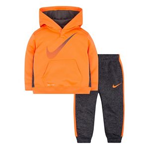 Baby Boy Nike Therma Pullover Hoodie & Pants Set