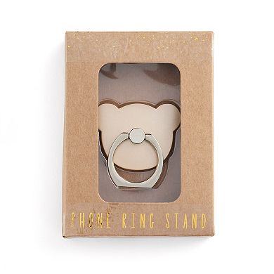 Bear Cell Phone Ring Stand
