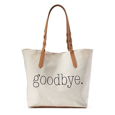 Sonoma Goods For Life® Graphic Canvas Tote