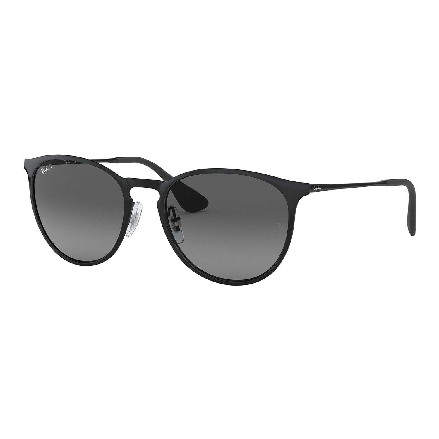 ray ban erika polarized grey gradient sunglasses