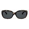 Ray-Ban Jackie Ohh II RB4101 58mm Rectangle Gradient Polarized Sunglasses
