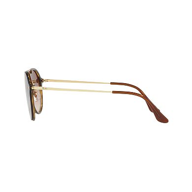 Ray-Ban Blaze Double Bridge RB4292N 62mm Square Gradient Sunglasses