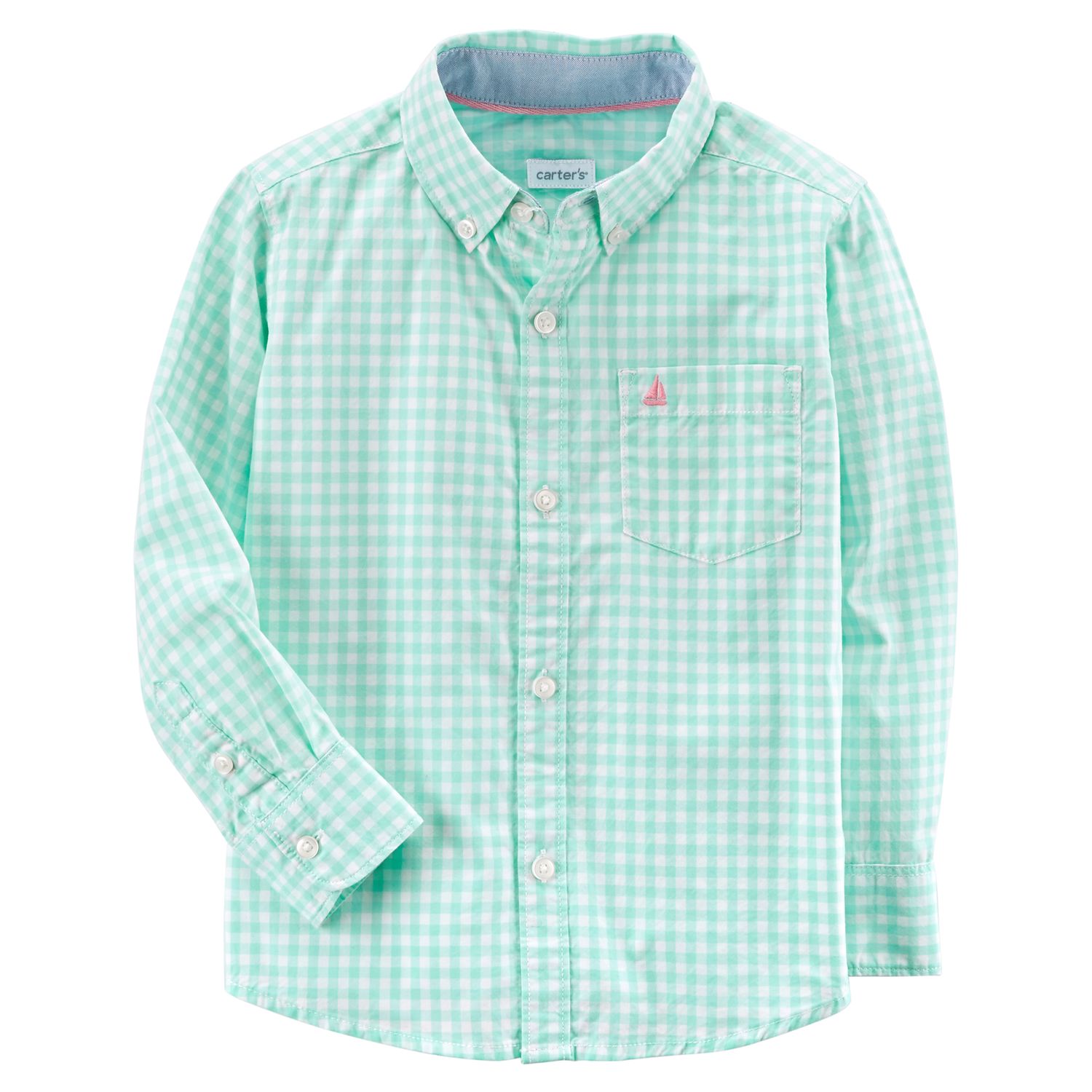 baby boy gingham shirt
