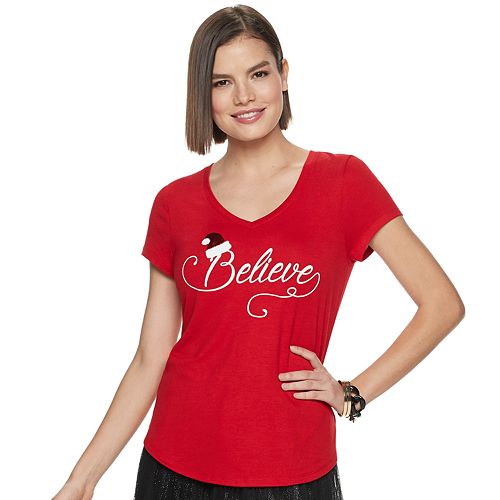 Women's Apt. 9® Vneck Graphic Tee