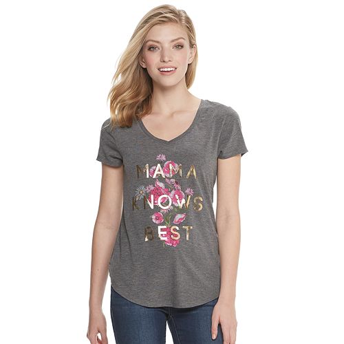 Women's Apt. 9® V-neck Graphic Tee