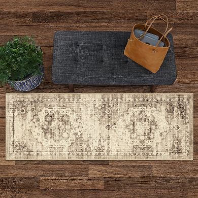 Sonoma Goods For Life® Windsor Distressed Area & Washable Throw Rug