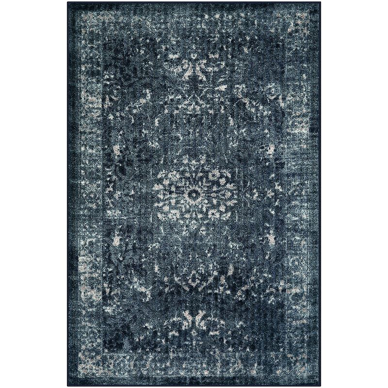 Sonoma Goods For Life® Windsor Distressed & Washable Rug, Blue Gray