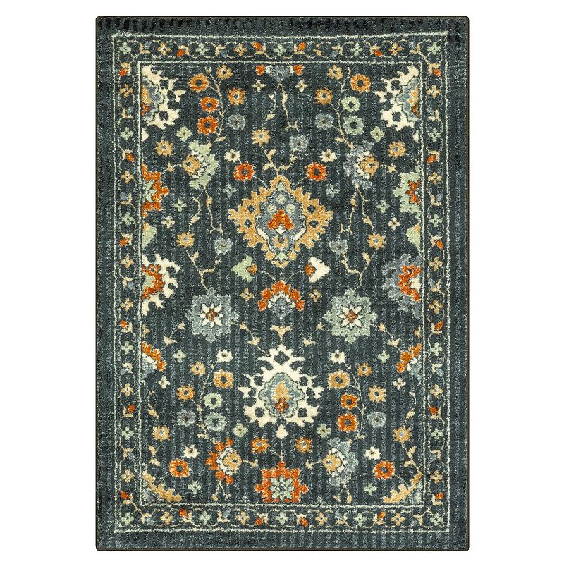 Sonoma Goods For Life® Windsor Distressed & Washable Rug, Blue Team