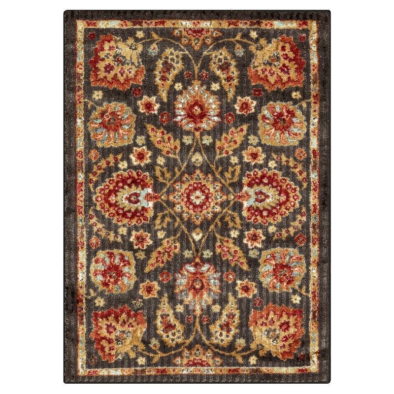 Sonoma Goods For Life® Windsor Distressed & Washable Rug, Brown Team