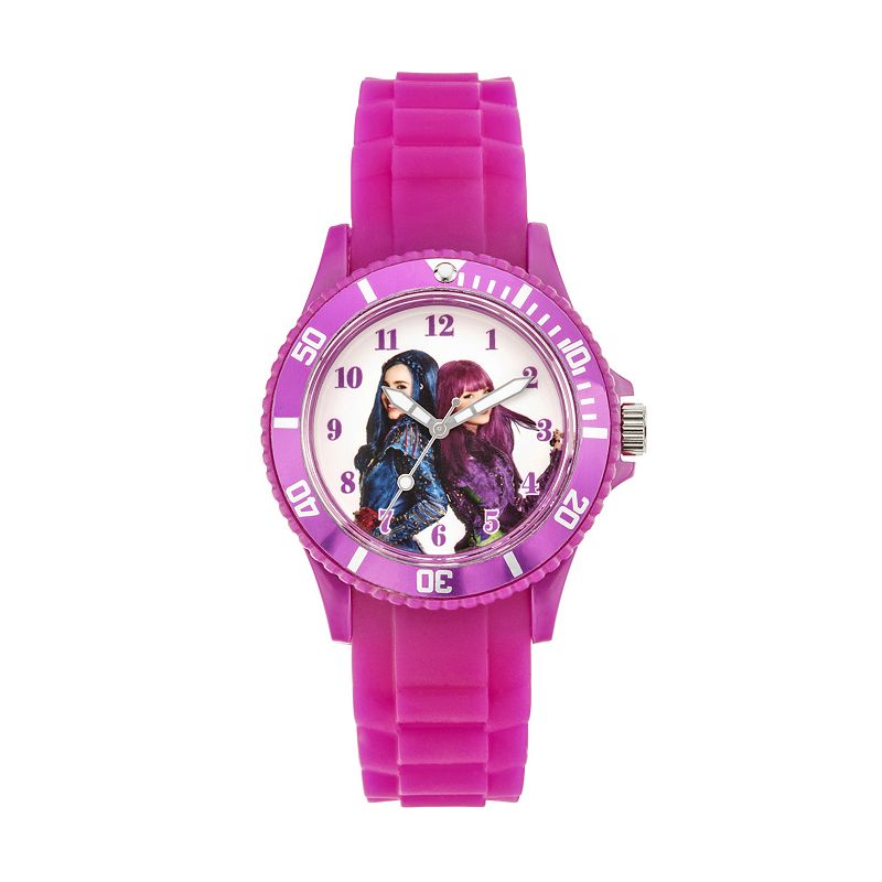 Disney's Descendants 2 Mal & Evie Women's Watch, Size: Large, Purple