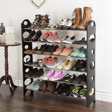 Portsmouth Home 6-Tier Stackable Shoe Rack