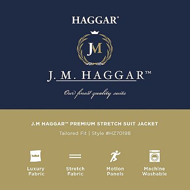 Men's J.M. Haggar Premium Tailored-Fit Stretch Suit Jacket
