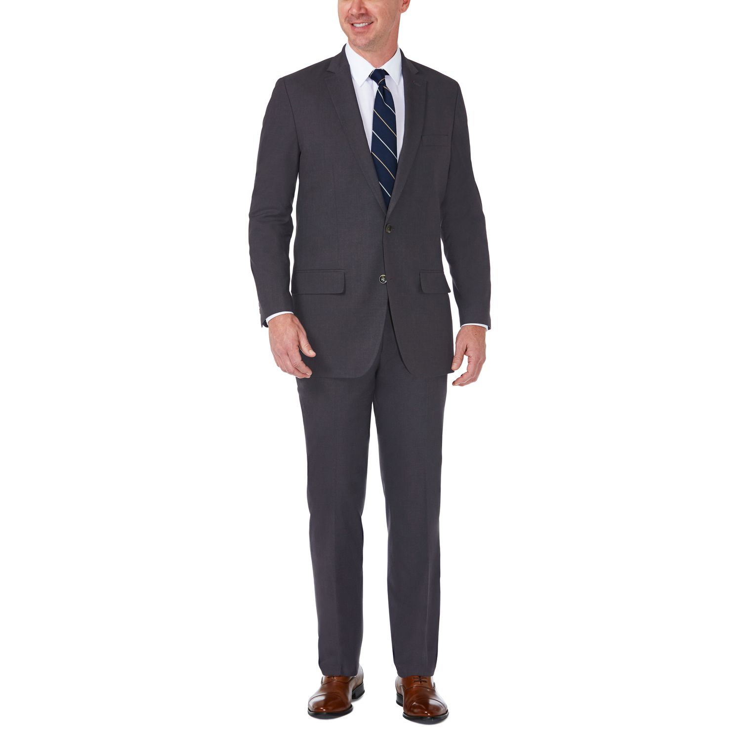 haggar active series slim fit stretch suit jacket