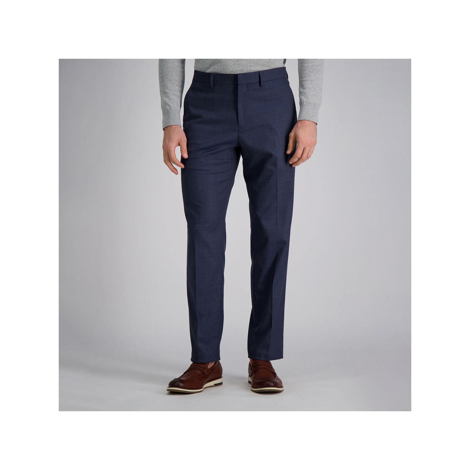 Mens J.M. Haggar Premium Tailored-Fit Stretch Flat-Front Suit Pants, Size: