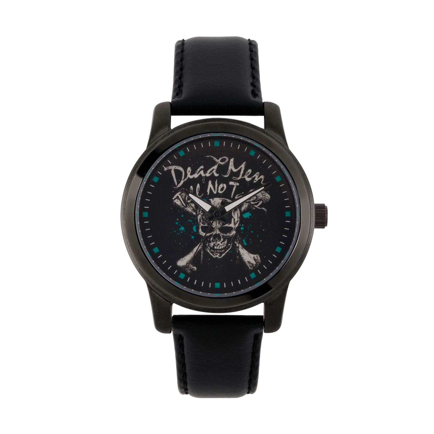 Image for Disney 's Pirates Of The Caribbean: Dead Men Tell No Tales Men's Leather Watch at Kohl's.