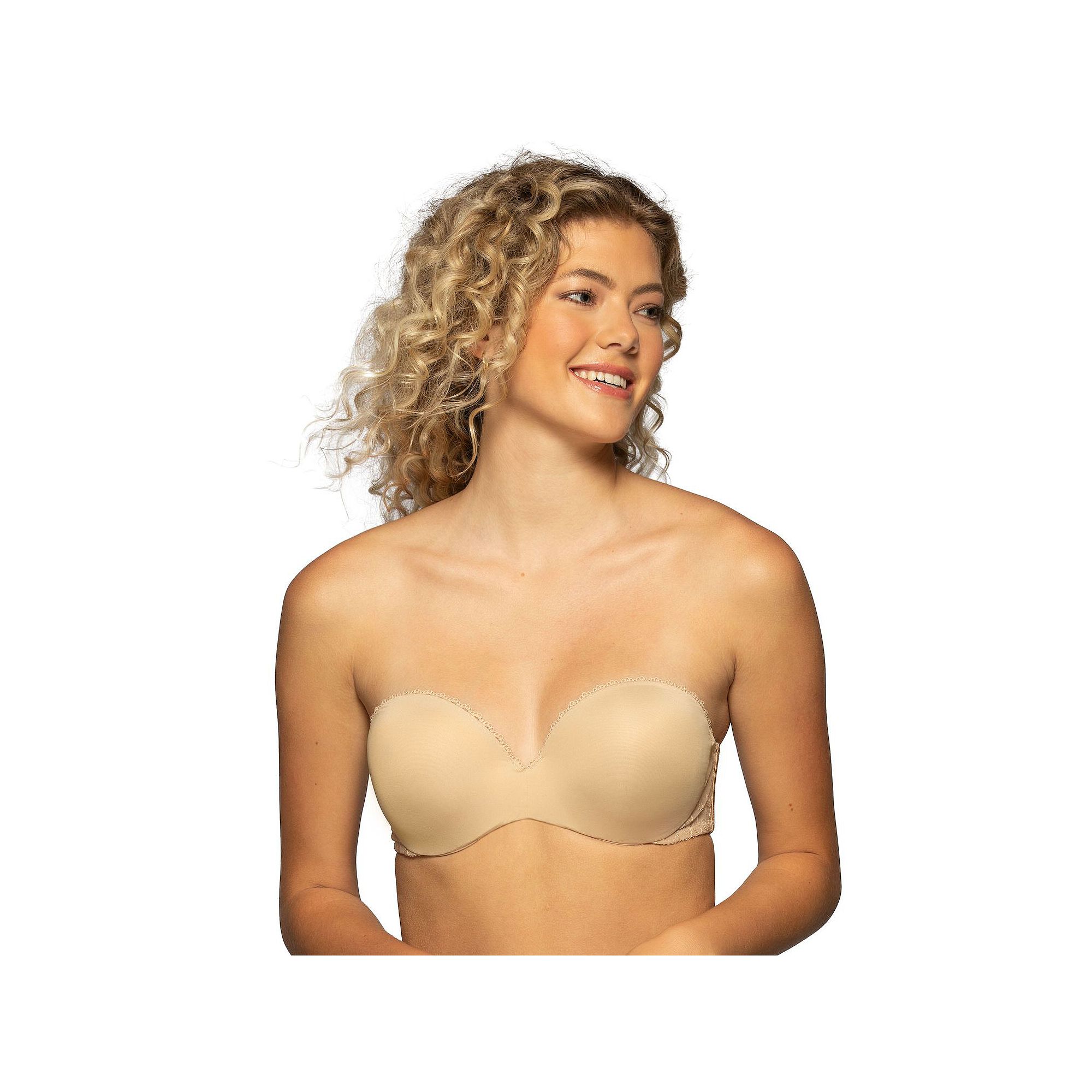 Lily of France Bras: Gel Touch Strapless Push-Up Bra 2111121, Womens, Size