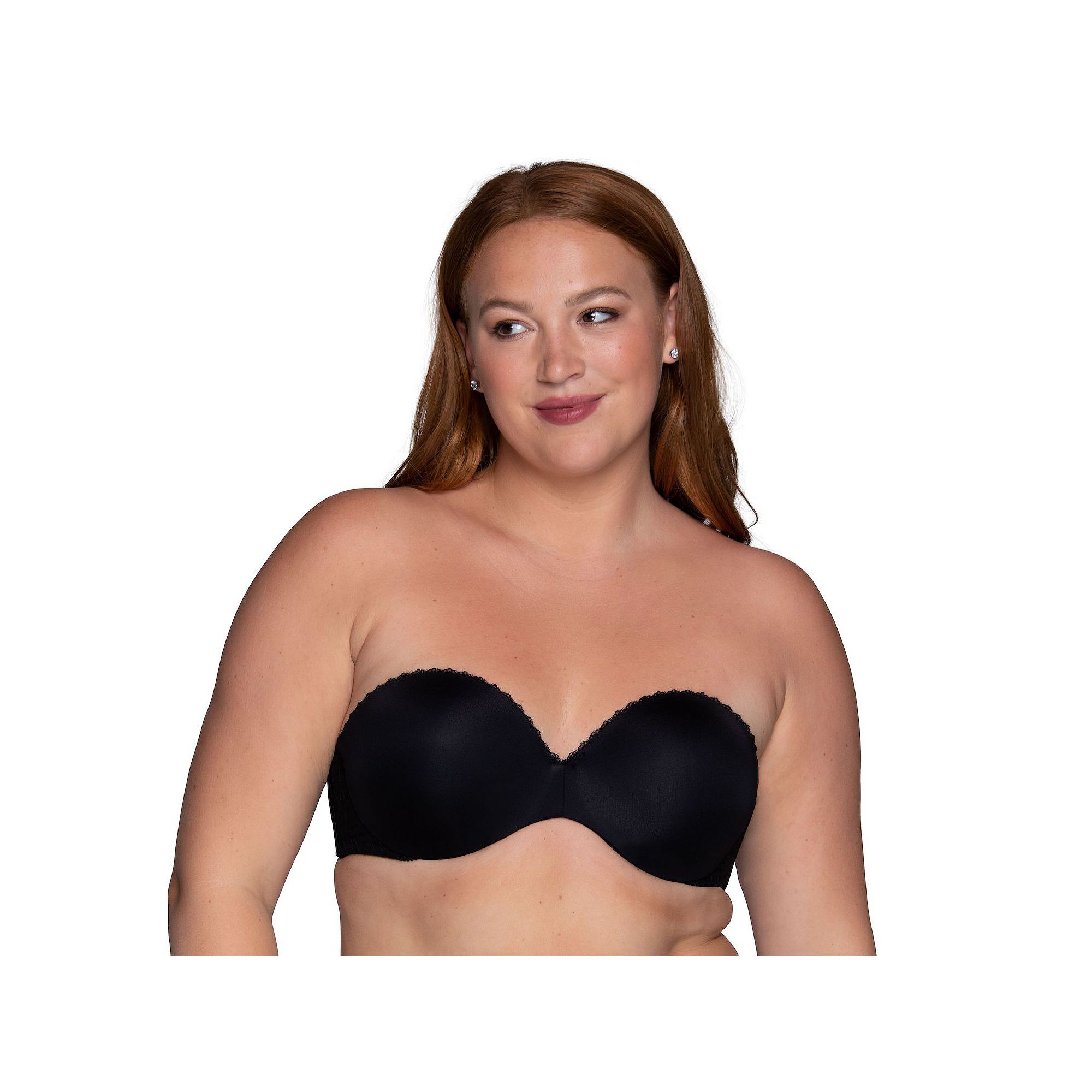 Lily of France Bras: Gel Touch Strapless Push-Up Bra 2111121, Womens, Size