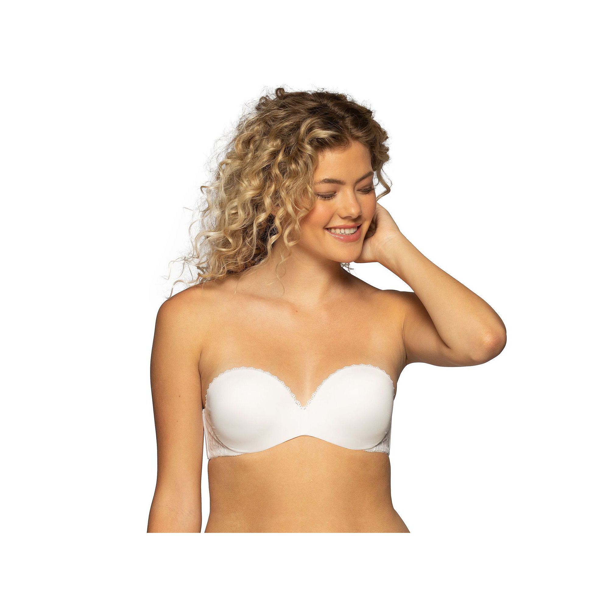 Lily of France Bras: Gel Touch Strapless Push-Up Bra 2111121, Womens, Size