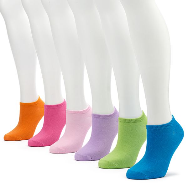 Sonoma Goods For Life® 6-pk. Multicolored Ankle Socks