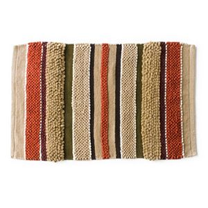 Madison Striped Bath Rug