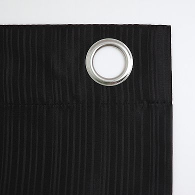 The Big One® Blackout 2-pack James Solid Stripe Window Curtain