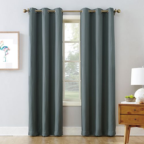 The Big One® Blackout 2-pack James Solid Stripe Window Curtain