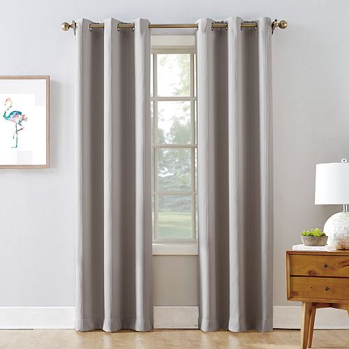 The Big One® Blackout 2-pack James Solid Stripe Window Curtain