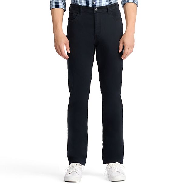 Lands' End Men's Straight Fit Flex Performance 5 Pocket Pants