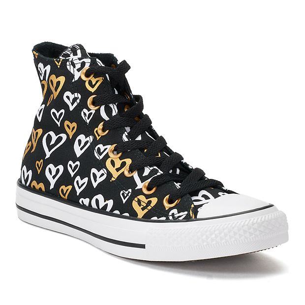 high top converse hearts