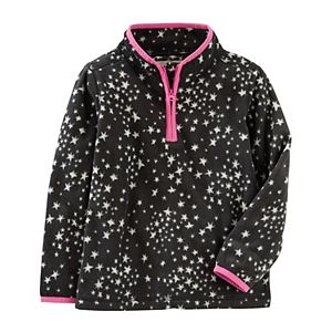 Girls 4-12 OshKosh B'gosh® Microfleece Half Zip Sweatshirt