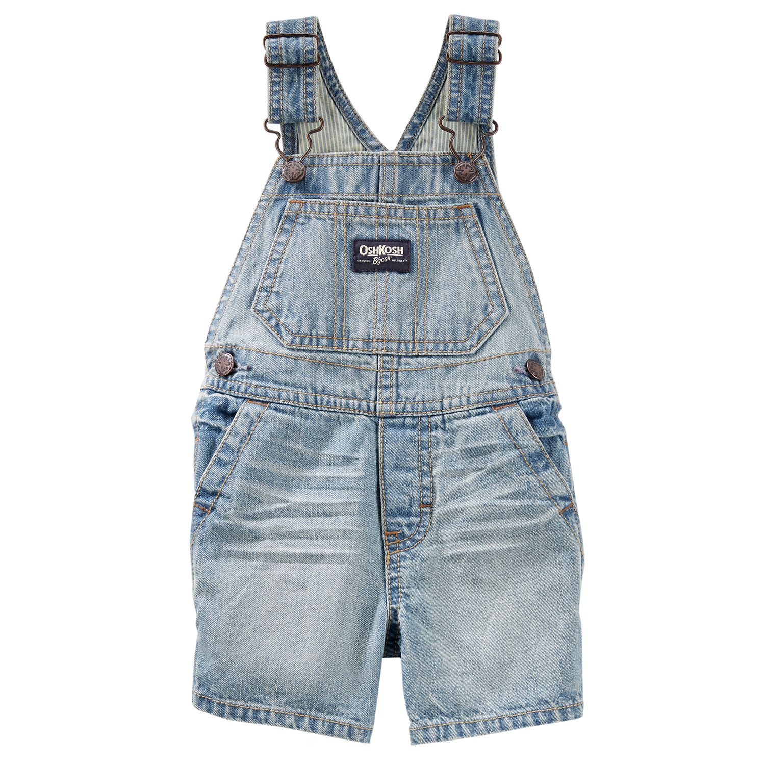 baby boy denim shortalls