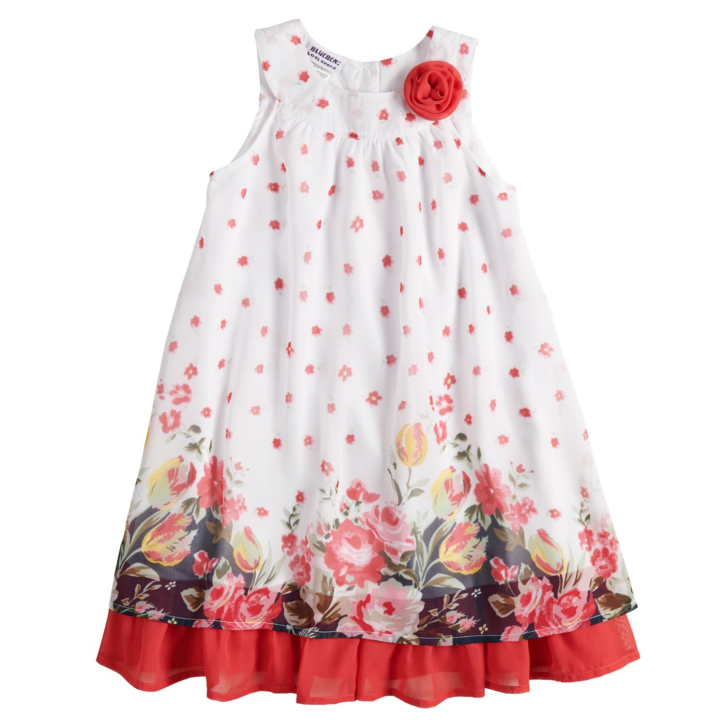 Girls 4-6x Blueberi Boulevard Floral 