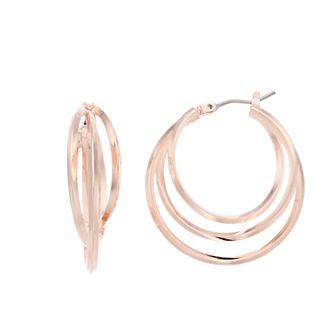 Simply Vera Vera Wang Multi Hoop Earrings