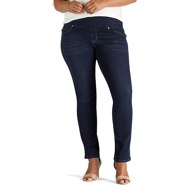 Lee sculpting slim fit best sale slim leg pull on jean