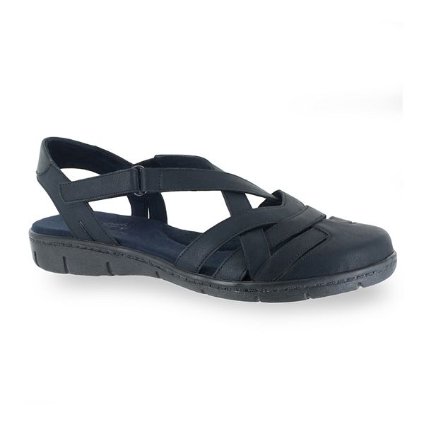 Easy Street Garrett Women's Sandals - Navy (7.5 WIDE)