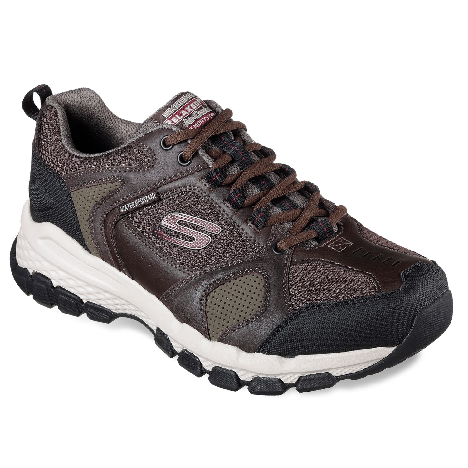 skechers relaxed fit outland 2.0 men's water resistant sneakers