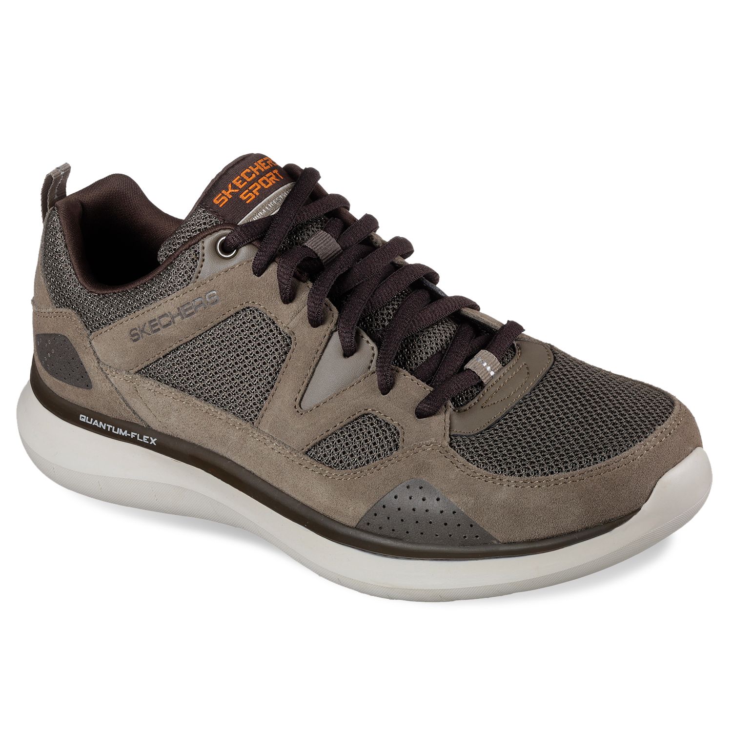 skechers relaxed fit quantum flex country walker men's sneakers