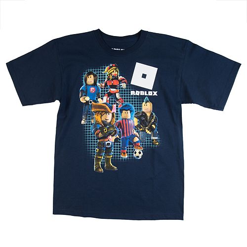 Boys 8 20 Roblox Characters Tee - roblox create new character