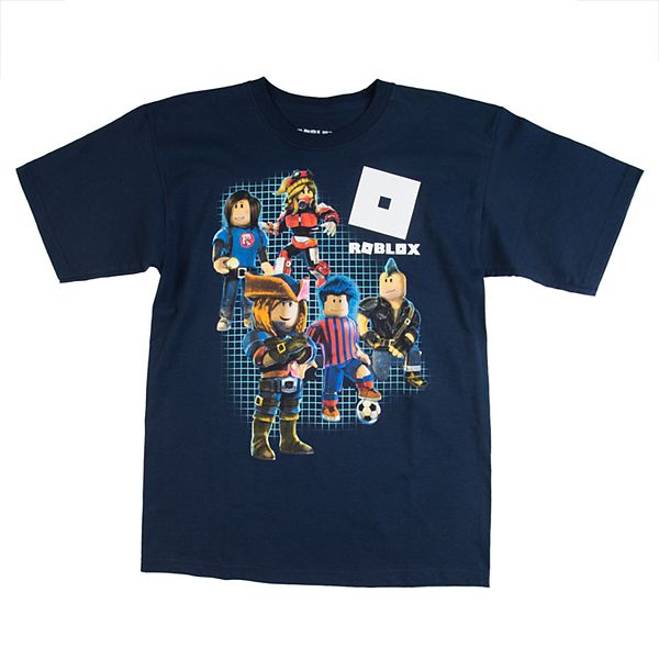 Boys 8 20 Roblox Characters Tee - roblox how to make a t shirt easy