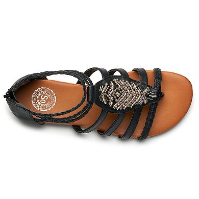 SO® Guppy Women's Gladiator Sandals