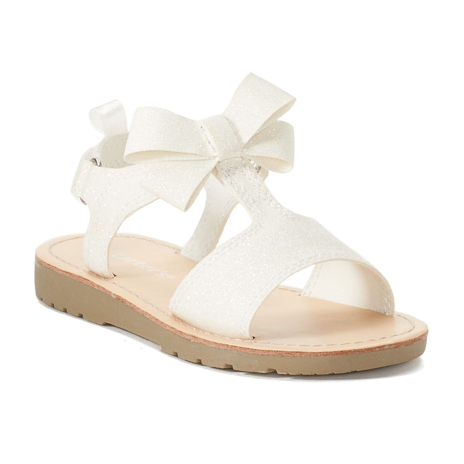 carter's white sandals