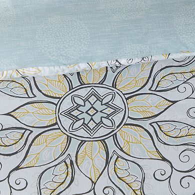 Madison Park Joanna 7-Piece Reversible Cotton Sateen Comforter Set