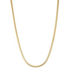 chain necklaces kohls jewelry mens necklace silver gold regular