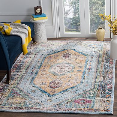 Safavieh Bristol Bryce Framed Floral Rug